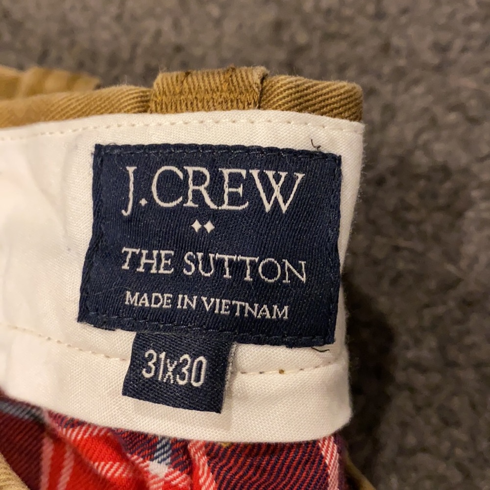 J crew the Sutton slacks 31x 30 - Picture 5 of 5